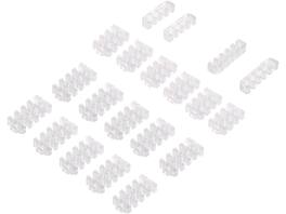 SilverStone - RL-PP09 Cable comb set for Routing Sleeved Cables for Professional Look and Cable Management