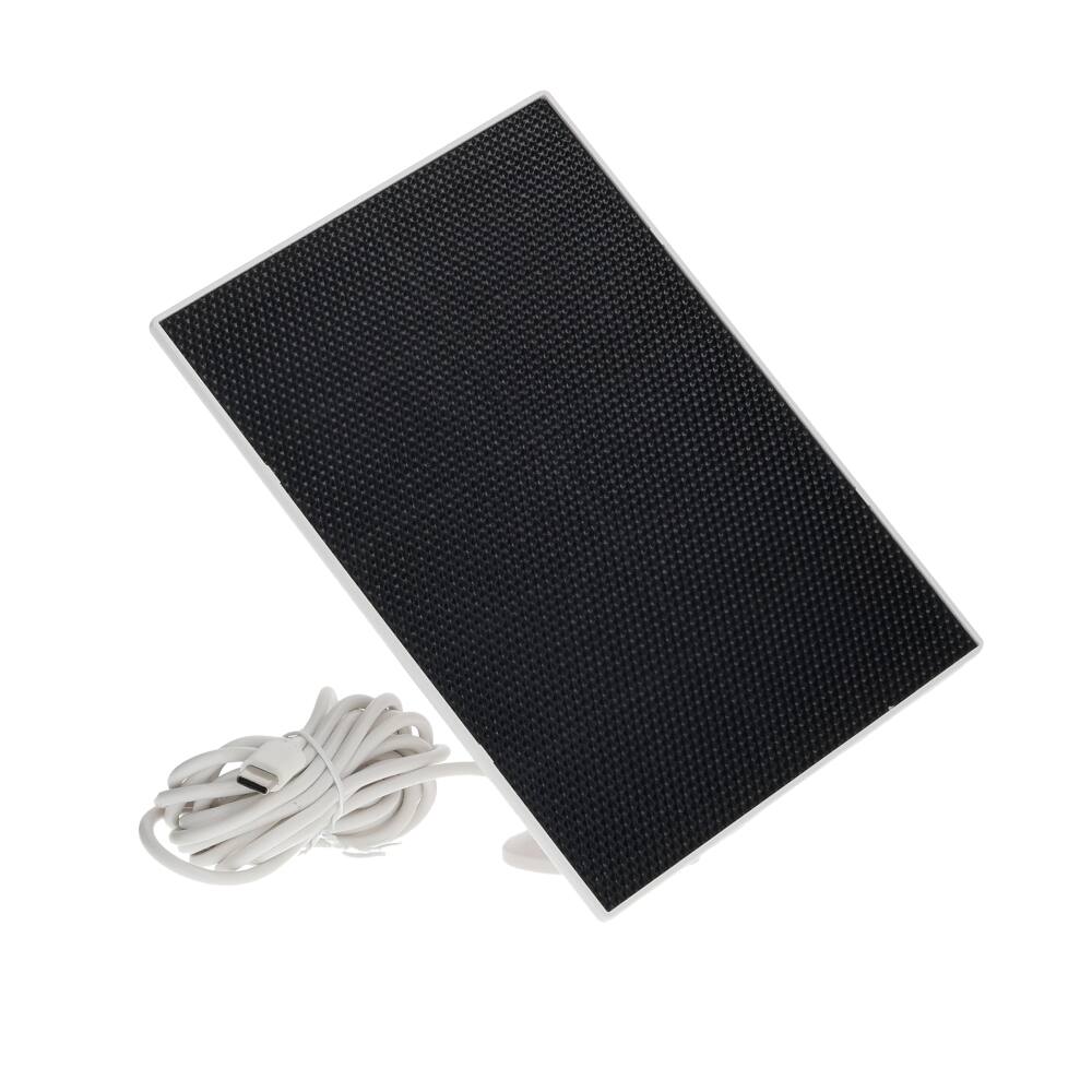 Left. RadioShack - Outdoor Camera - 3MP HD, Full-Color Night Vision, IP65 Waterproof, PIR Motion Detection & Two-Way Audio.