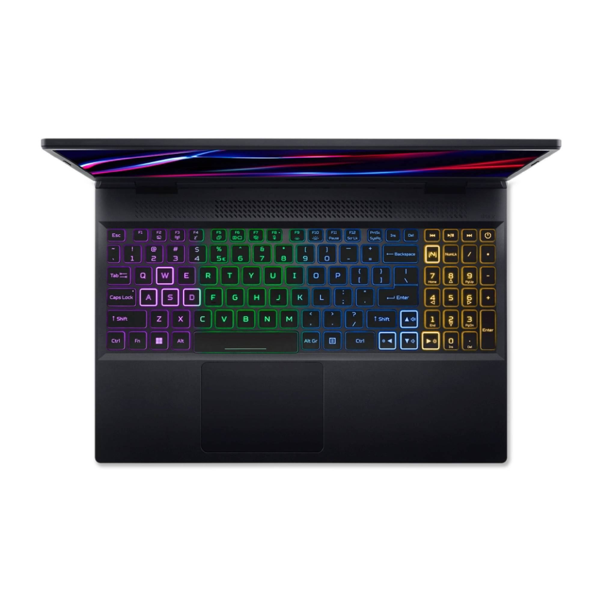 Alt View 4. Acer - Acer Nitro 5 - 15.6" Laptop Intel Core i7-12650H 2.20GHz 16GB RAM 1TB SSD W11H - Refurbished - Obsidian Black.