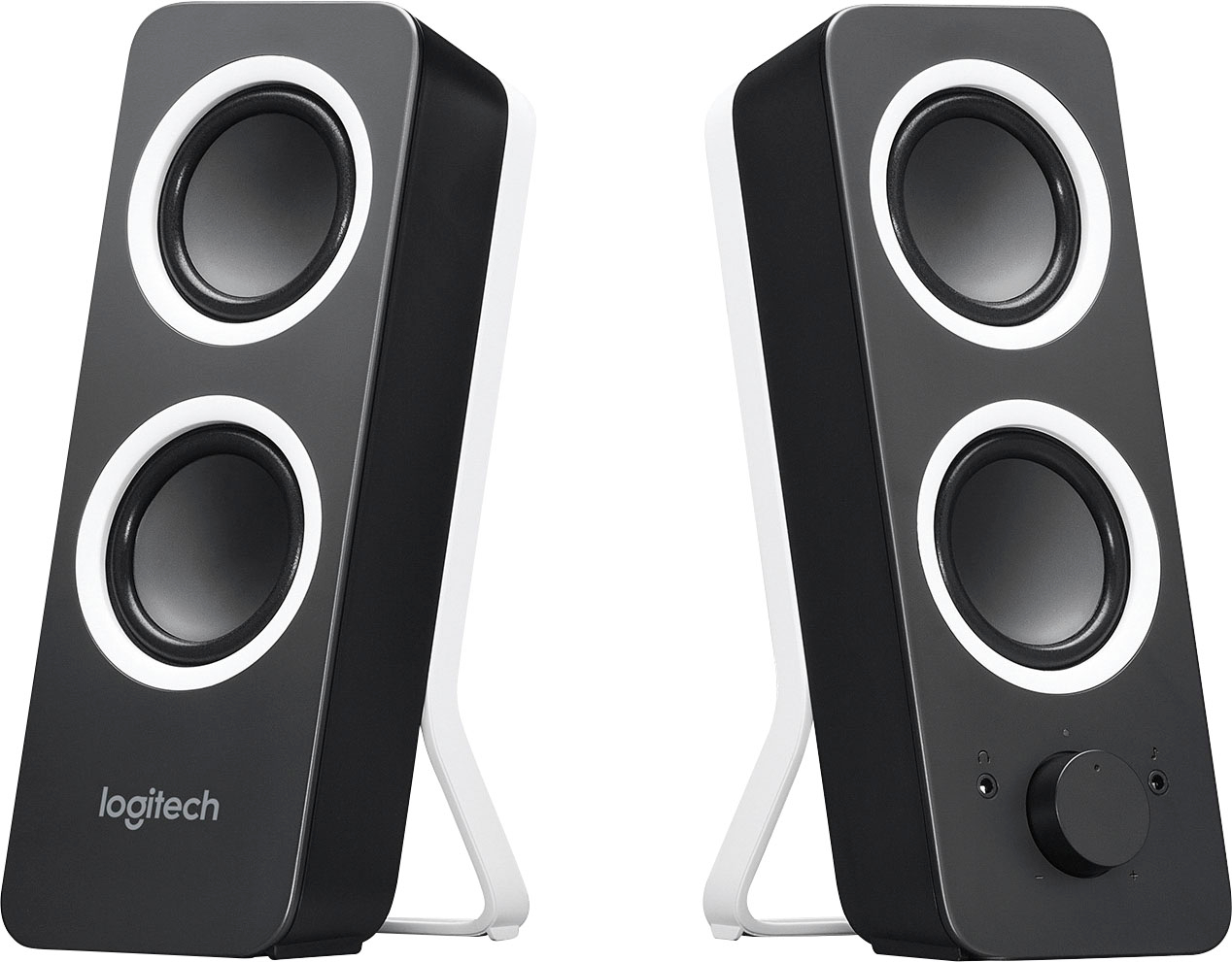 Logitech - Z200 2.0 Multimedia Speakers (2-Piece) - Black