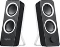 Front Zoom. Logitech - Z200 2.0 Multimedia Speakers with Stereo Sound (2-Piece) - Black.