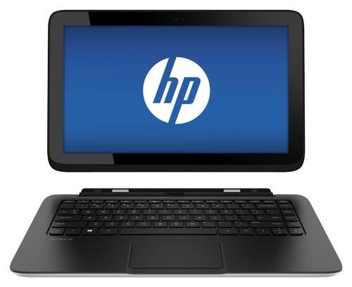 Front Standard. HP - Pavilion x2 2-in-1 11.6" Touch-Screen Laptop - 4GB Memory - 64GB Solid State Drive - Sparkling Black.