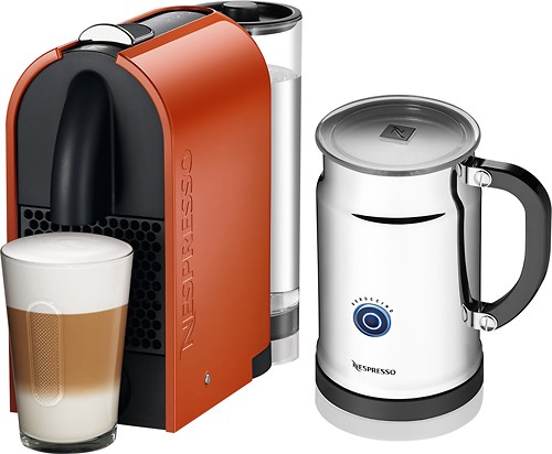 Best Buy: Nespresso U D50 Coffeemaker with Aero+ Pure A+ D50-US-OR-NE