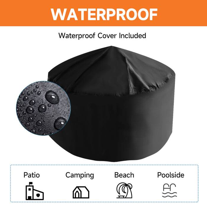 WATERPROOF, Waterproof Cover Included, Patio, Camping, Beach, Poolside
