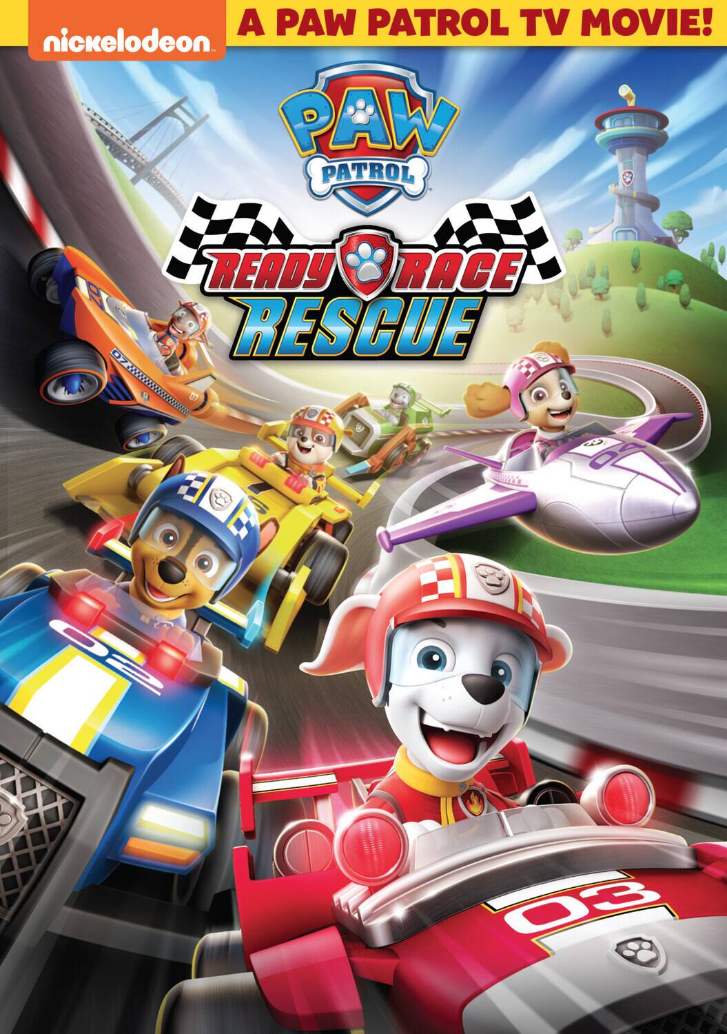 Front. PAW Patrol: Ready, Race, Rescue   - DVD.