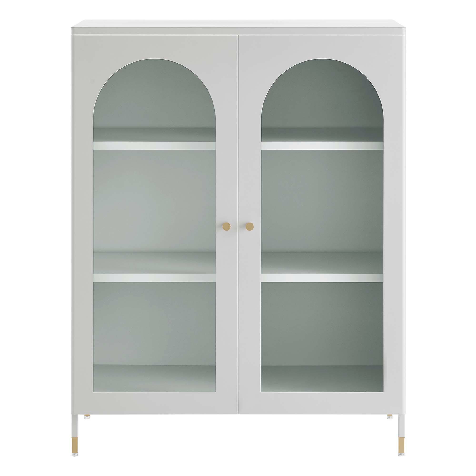 Alt View 4. Modway - Archway Accent Cabinet by Modway - Light Gray.