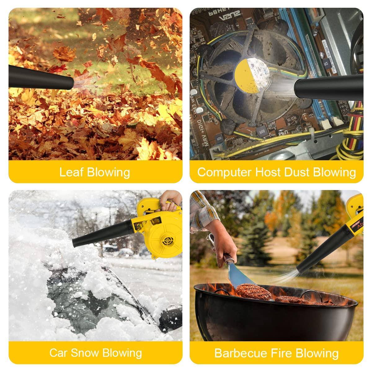 - Leaf Blowing
- Computer Host Dust Blowing
- Car Snow Blowing
- Barbecue Fire Blowing