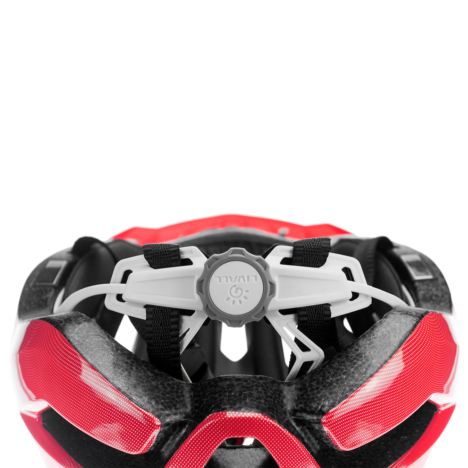 Alt View 4. LIVALL - LIVALL - MT1 Neo Smart Helmet with Bluetooth Speakers, Smart Lighting & Fall Detection with SOS Alert - Large - Red - Red.