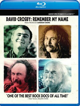 Front. David Crosby: Remember My Name - BluRay.