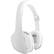 Right View. MEElectronics - Atlas Diamond IML Graphics On-Ear Headphones With Headset Functionality - Diamond White.