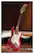Front. Axe Heaven - Fender® Stratocaster® Officially Licensed Miniature Guitar Replica - Classic Red.