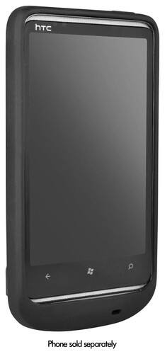 Front Standard. Xpal Power - PowerSkin Case for HTC HD2, HD7 and HD7S Mobile Phones - Black.