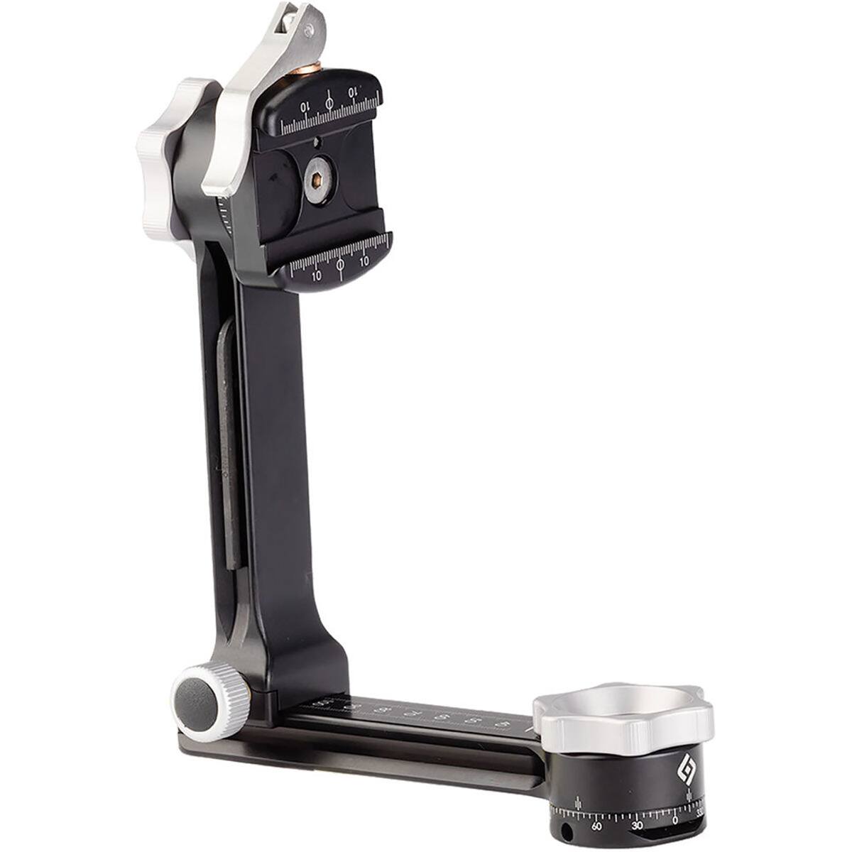 Front. Really Right Stuff - Really Right Stuff PG-01 Compact Pano-Gimbal Head with Lever-Release Clamp and Flat Dovetail Base.