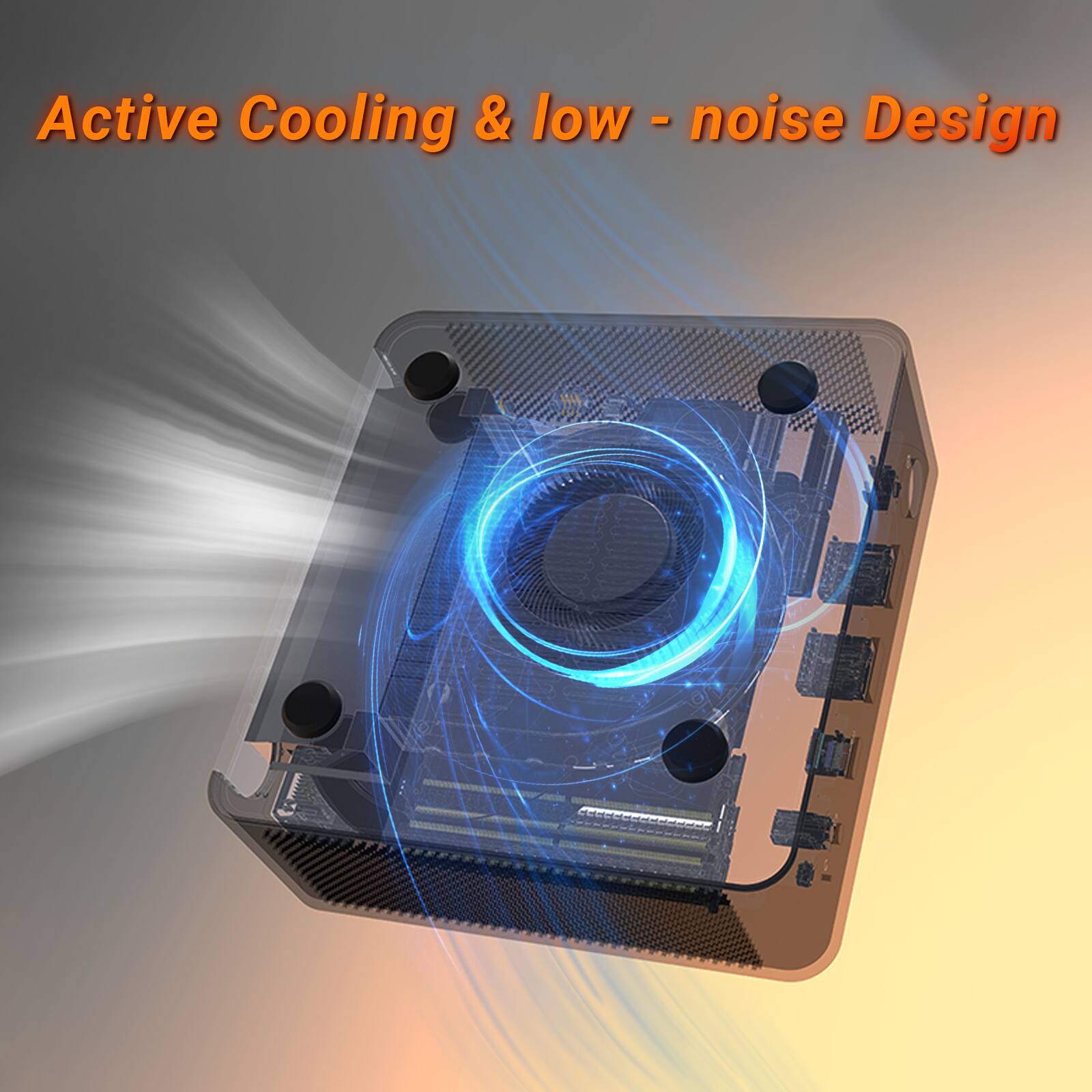 Active Cooling & Low-Noise Design