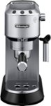 Front. De'Longhi - DEDICA Espresso Machine with 15 bars of pressure and Thermoblock heating system - Metal.