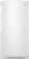 Front Standard. Whirlpool - 15.8 Cu. Ft. Upright Freezer - White.