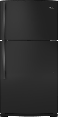  Whirlpool - 21.3 Cu. Ft. Top-Freezer Refrigerator - Black