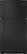 Front Standard. Whirlpool - 21.3 Cu. Ft. Top-Freezer Refrigerator - Black.