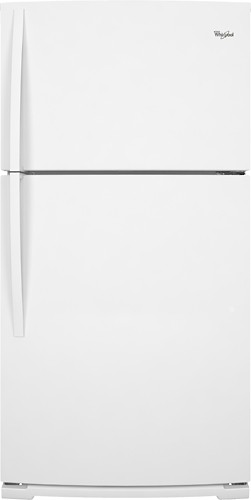  Whirlpool - 21.3 Cu. Ft. Top-Freezer Refrigerator - White