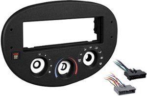 Metra - Dash Kit for Select 2003-2004 Ford Escort / ZX2/Mercury Tracer - Black - Angle_Zoom