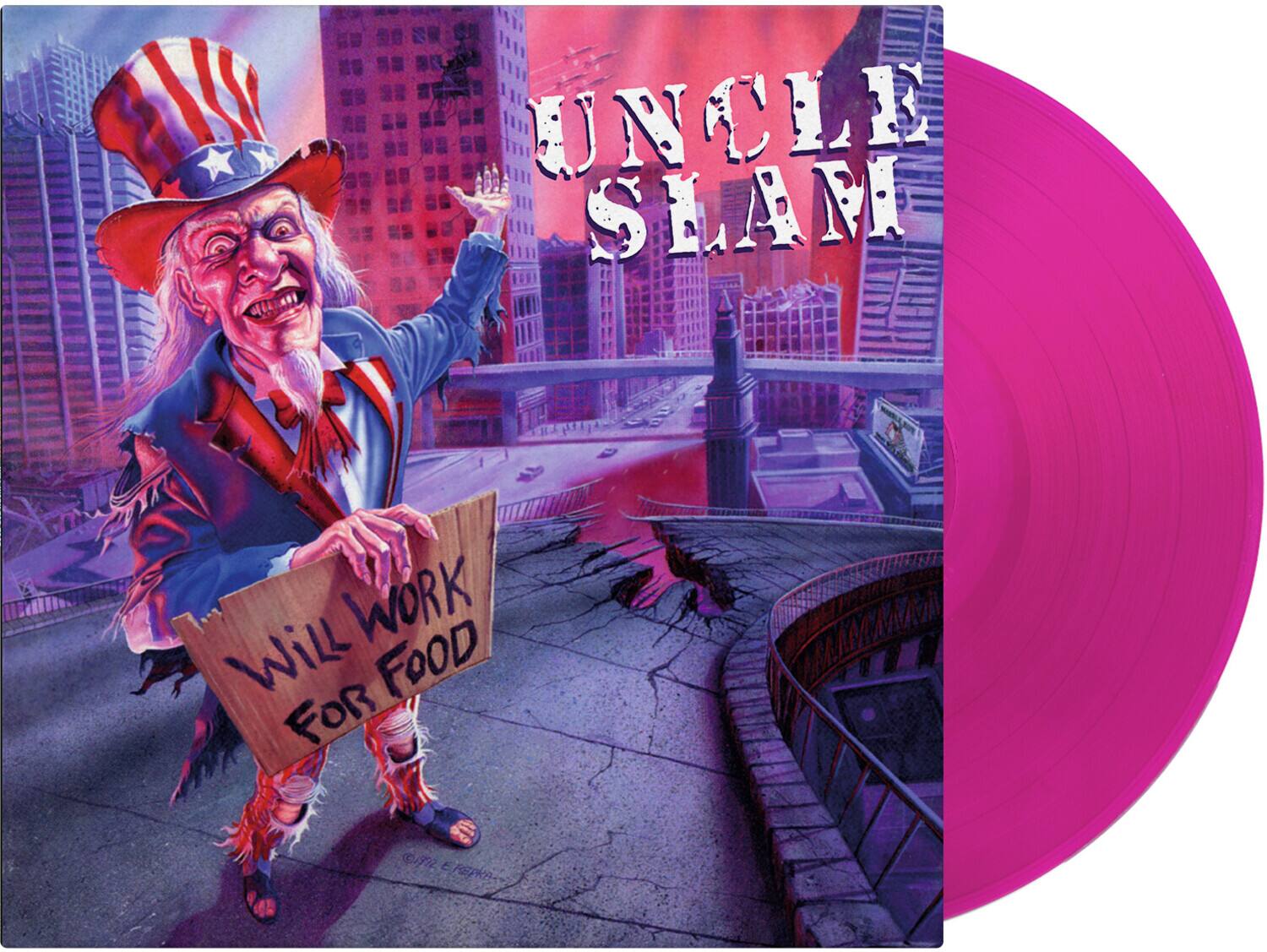 Uncle Slam - Will Work For Food - Limited 180-Gram Translucent Purple Colored Vinyl   - VINYL LP price history on PriceWatchPro