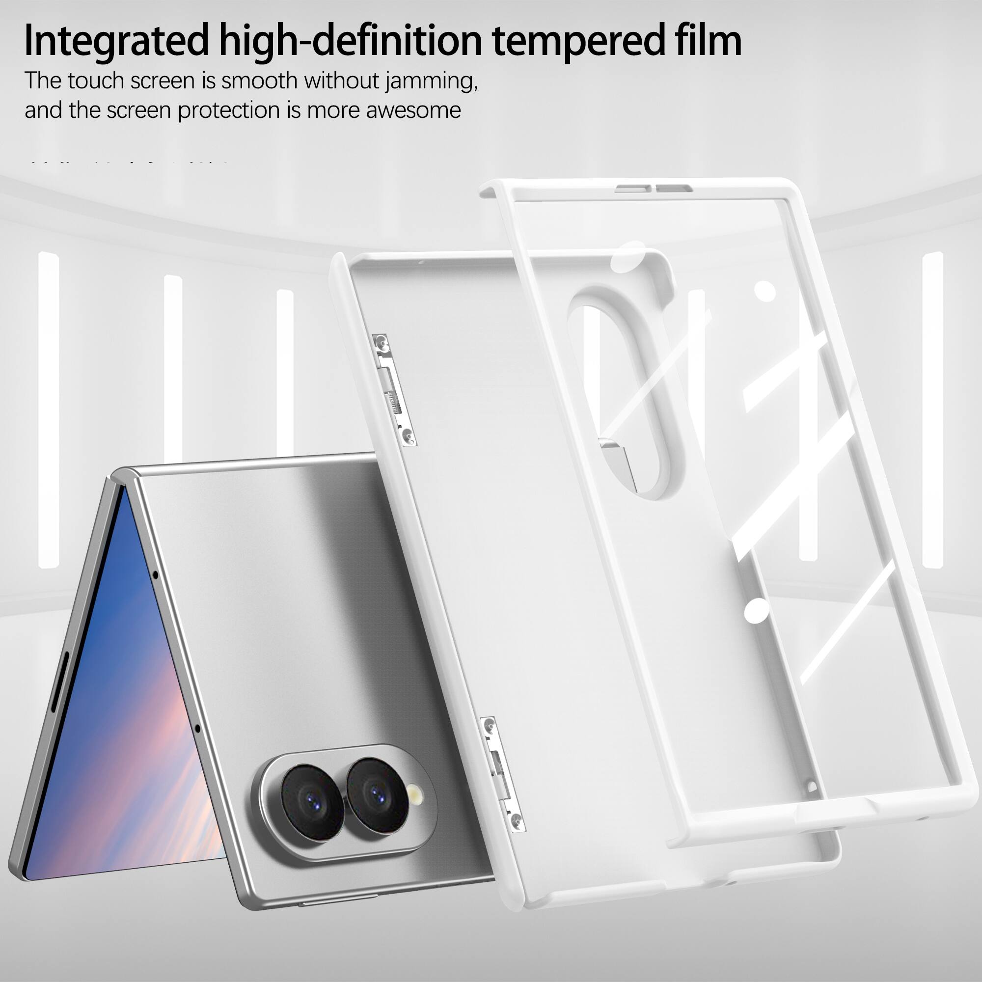 Integrated high-definition tempered film

The touch screen is smooth without jamming, and the screen protection is more awesome
