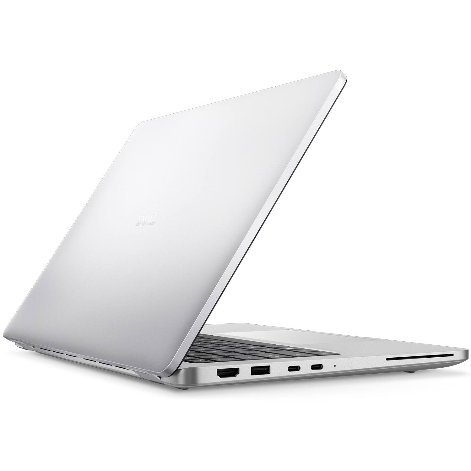 Alt View 9. Dell - Pro 13 Plus PB13255 2-in-1 Laptop 13.3(AMD Ryzen 5 PRO 230, 32GB LPDDR5X, Wi-Fi 7, Backlit KB, Win 11 Pro) w/USB Hub - Platinum Silver.