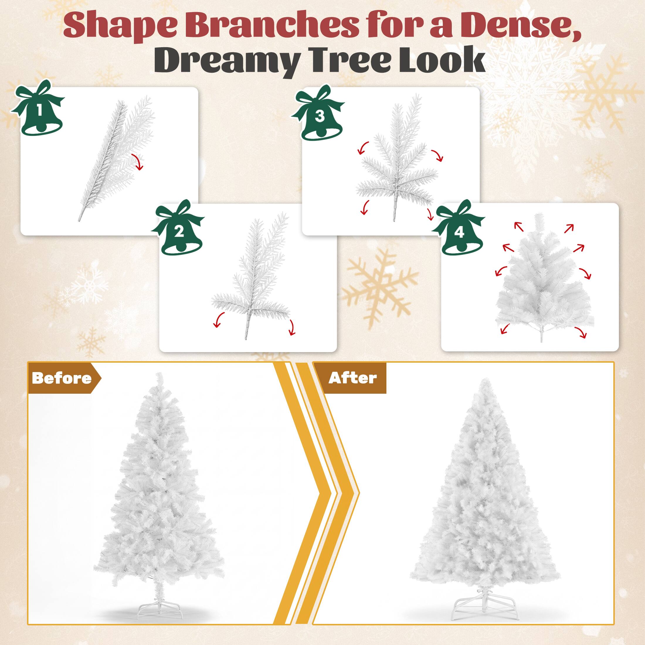 Shape Branches for a Dense, Dreamy Tree Look

Before

After