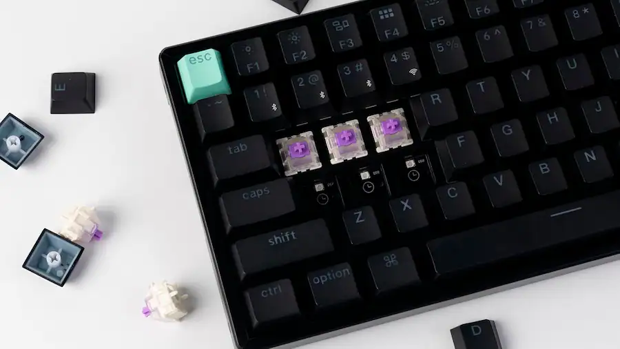 Keychron K4 HE Custom 96% Wireless Hall Effect Mechanical Switch Gaming ...