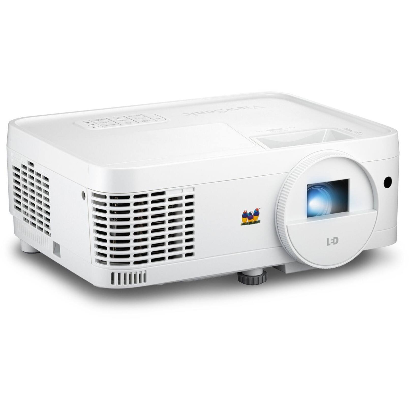 Alt View 23. ViewSonic - LS510WH-2 3000 ANSI Lumens WXGA LED Business/Education Projector - White.