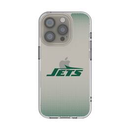 Keyscaper - NFL - New York Jets - Linen Logo iPhone Clear Case - 16e - Multicolor