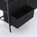 Alt View 11. Bestier - 32in Wide Wooden Accent Cabinet with Wood Top and 5 Fabric Drawers - Black.