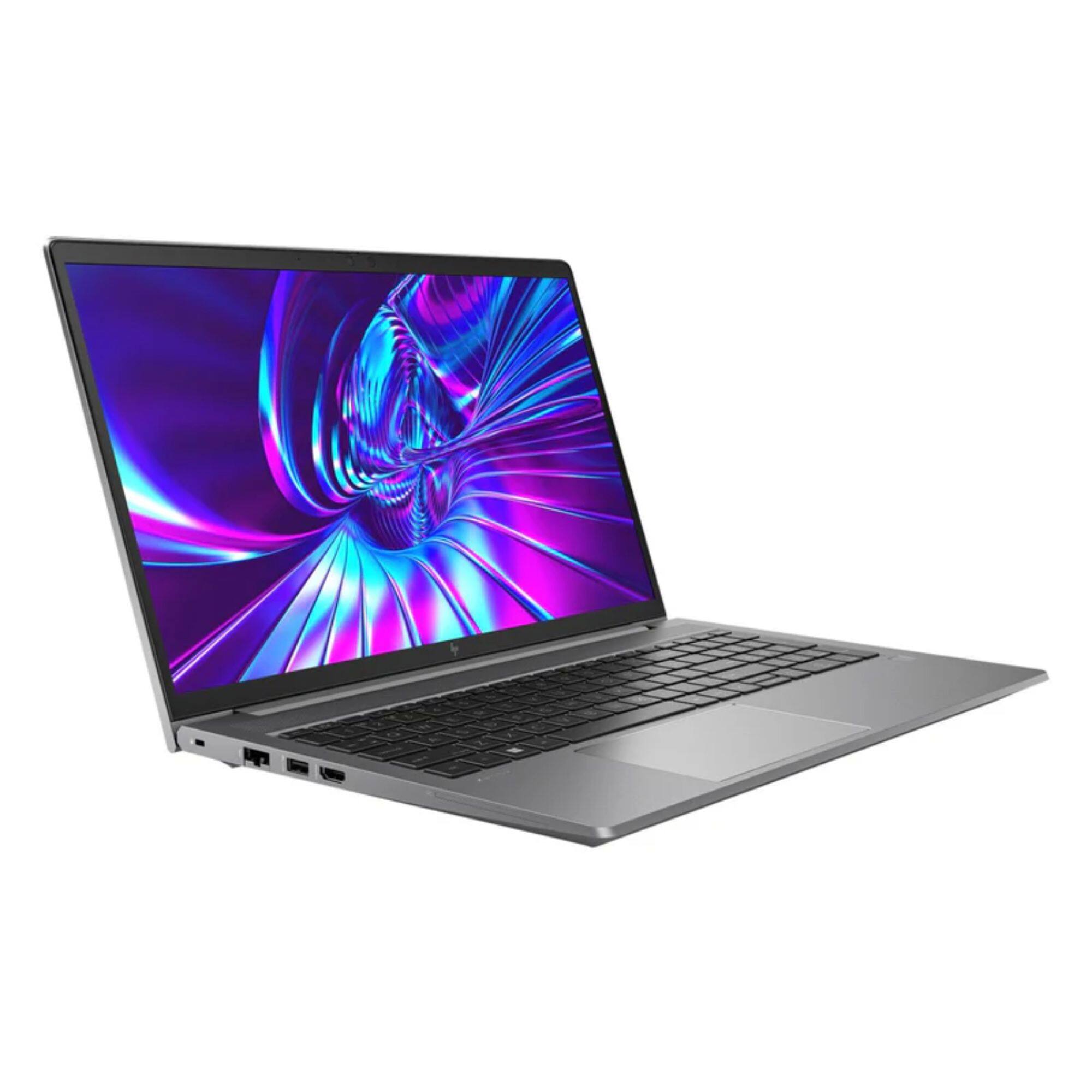 Alt View 2. HP - ZBook Power G9 Mobile Workstation 15.6" FHD Intel i7-12800H 2.4 GHz 32GB 256GB SSD NVIDIA RTX A1000 Graphics W11P Laptop - Gray.
