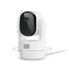 Front. Arlo - Essential Pan Tilt Indoor Security Camera 2K - Wired Plug-In Powered, Privacy Mode, 1-Cam - White.