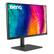 Angle. BenQ - AQCOLOR PD2705U Designer 27" IPS LED 60Hz 4K UHD Monitor with HDR (USB-C/ HDMI/ DP/Daisy Chain) - Metallic Gray.
