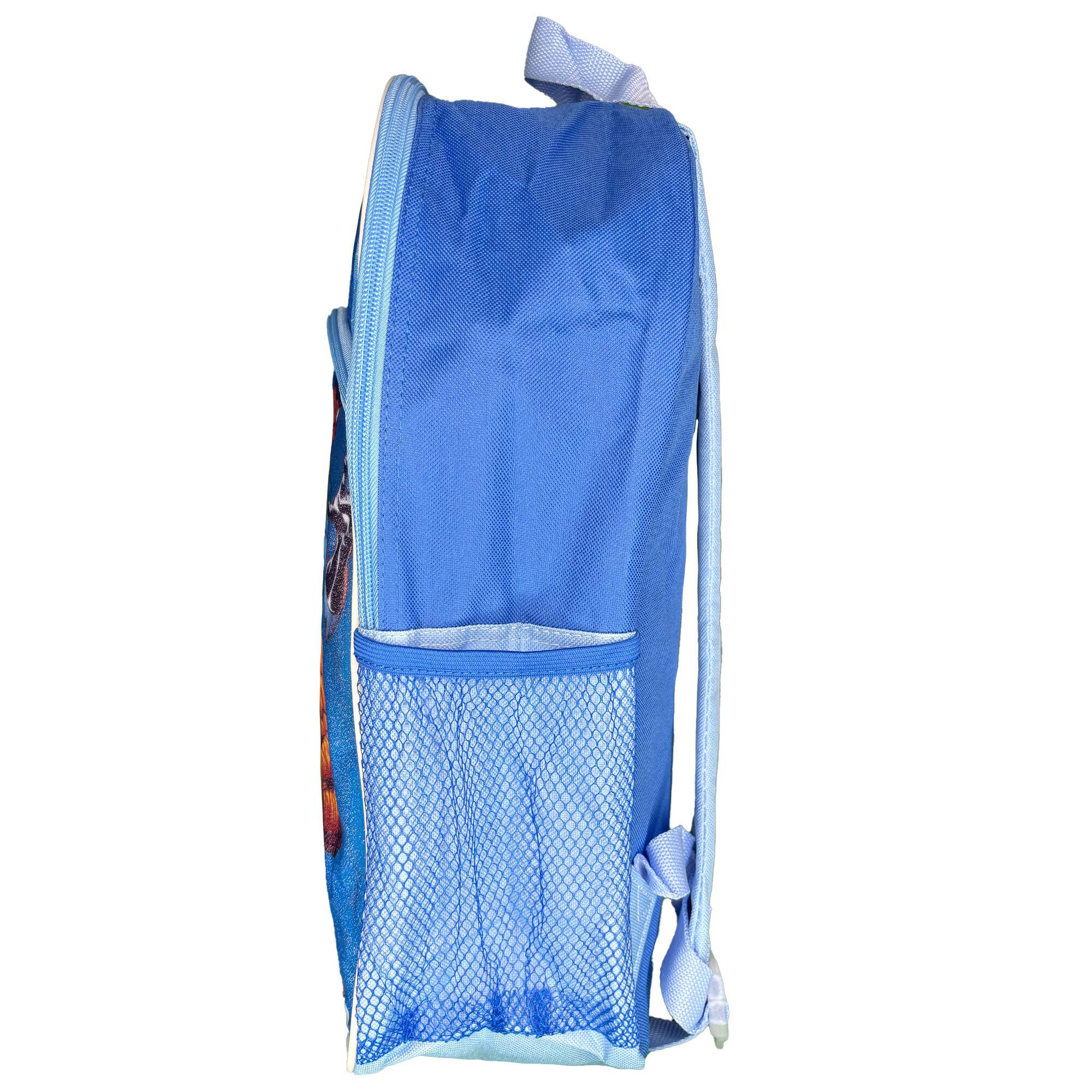 Alt View 1. Marvel - Marvel Fantastic Four 16" Blue School Backpack with Front and Side Pockets - Blue.