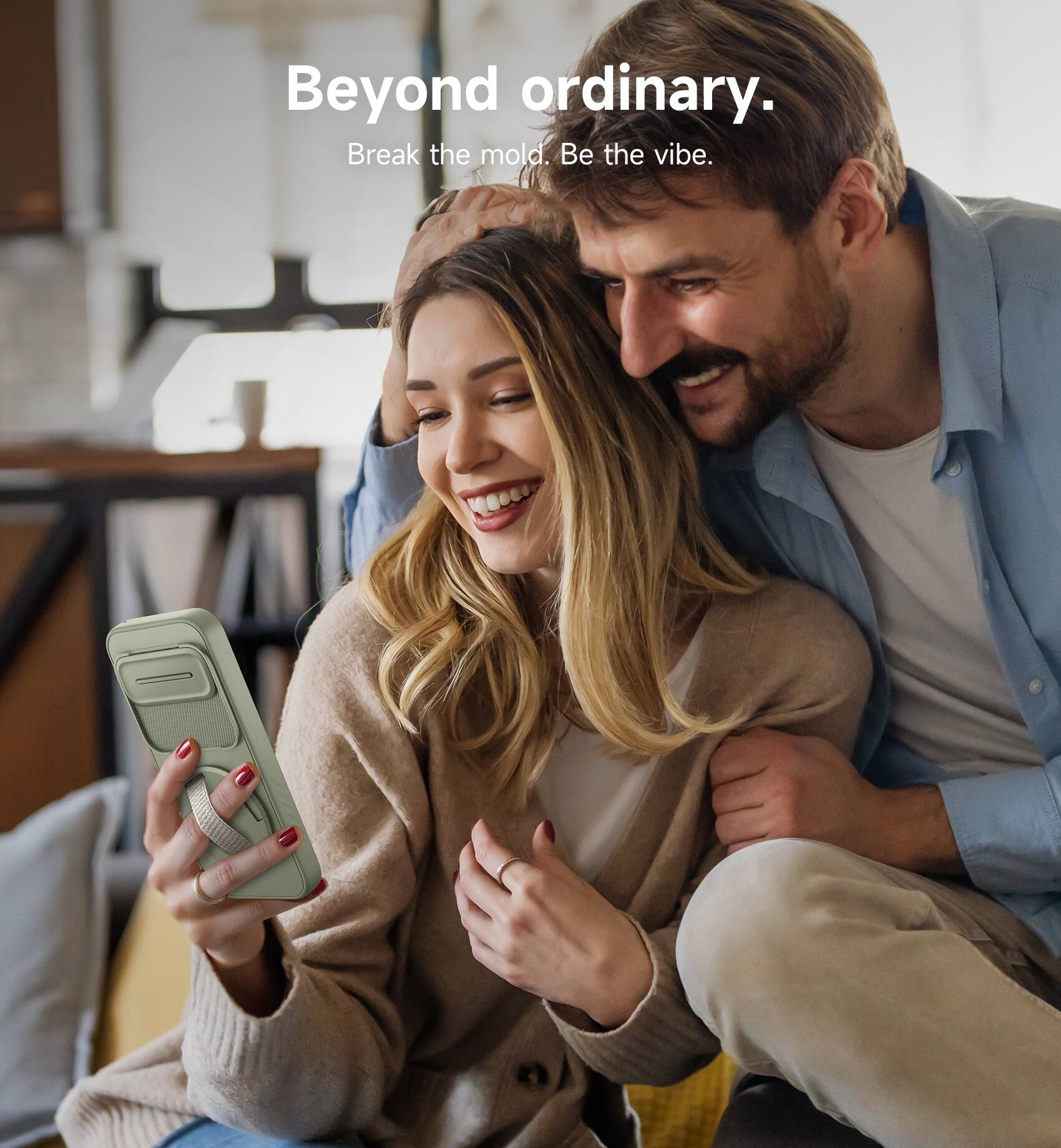 Beyond ordinary.  
Break the mold. Be the vibe.