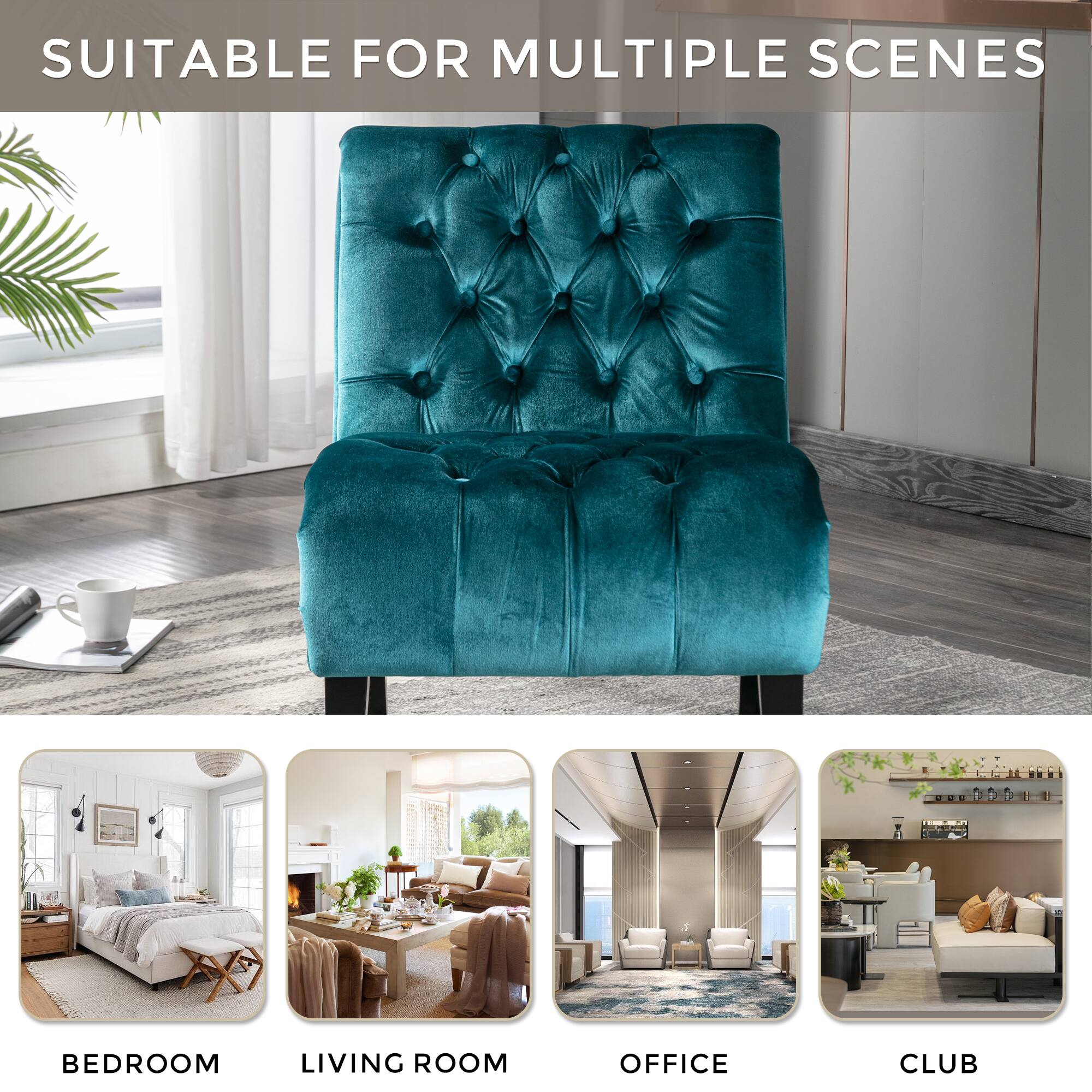 SUITABLE FOR MULTIPLE SCENES

BEDROOM  
LIVING ROOM  
OFFICE  
CLUB