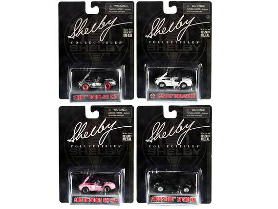 A WARNING: CHOKING HAZARD - Small parts. Not for children under 3 years.
SHELBY COLLECTIBLES
SCALE 1:64
DIE-CAST METAL
1962 SHELBY COBRA 427 S/C
A WARNING: CHOKING HAZARD - Small parts. Not for children under 3 years.
SHELBY COLLECTIBLES
SCALE 1:64
DIE-CAST METAL
1962 SHELBY COBRA CSX2000
A WARNING: CHOKING HAZARD - Small parts. Not for children under 3 years.
SHELBY COLLECTIBLES
SCALE 1:64
DIE-CAST METAL
SHELBY COBRA 427 S/C
A WARNING: CHOKING HAZARD - Small parts. Not for children under 3 years.
SHELBY COLLECTIBLES
SCALE 1:64
DIE-CAST METAL
2008 SHELBY GT 500 KR