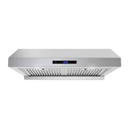 Streamline - 30 inches - Externally Vented - Under cabinet Range Hood - Brushed Stainless Steel