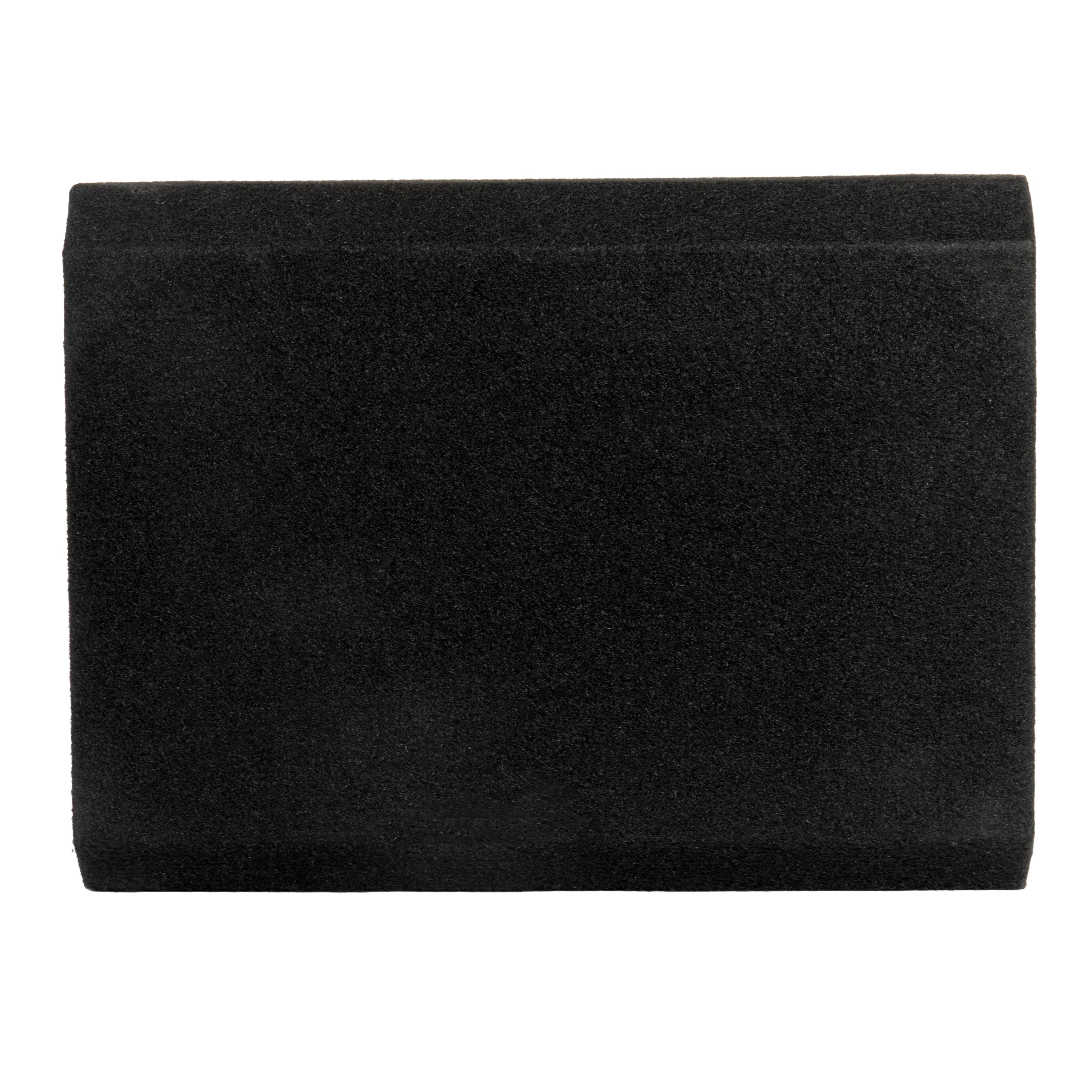 Back. NVX - NE82P Dual 8" Slot Ported 3/4" MDF Subwoofer Enclosure.
