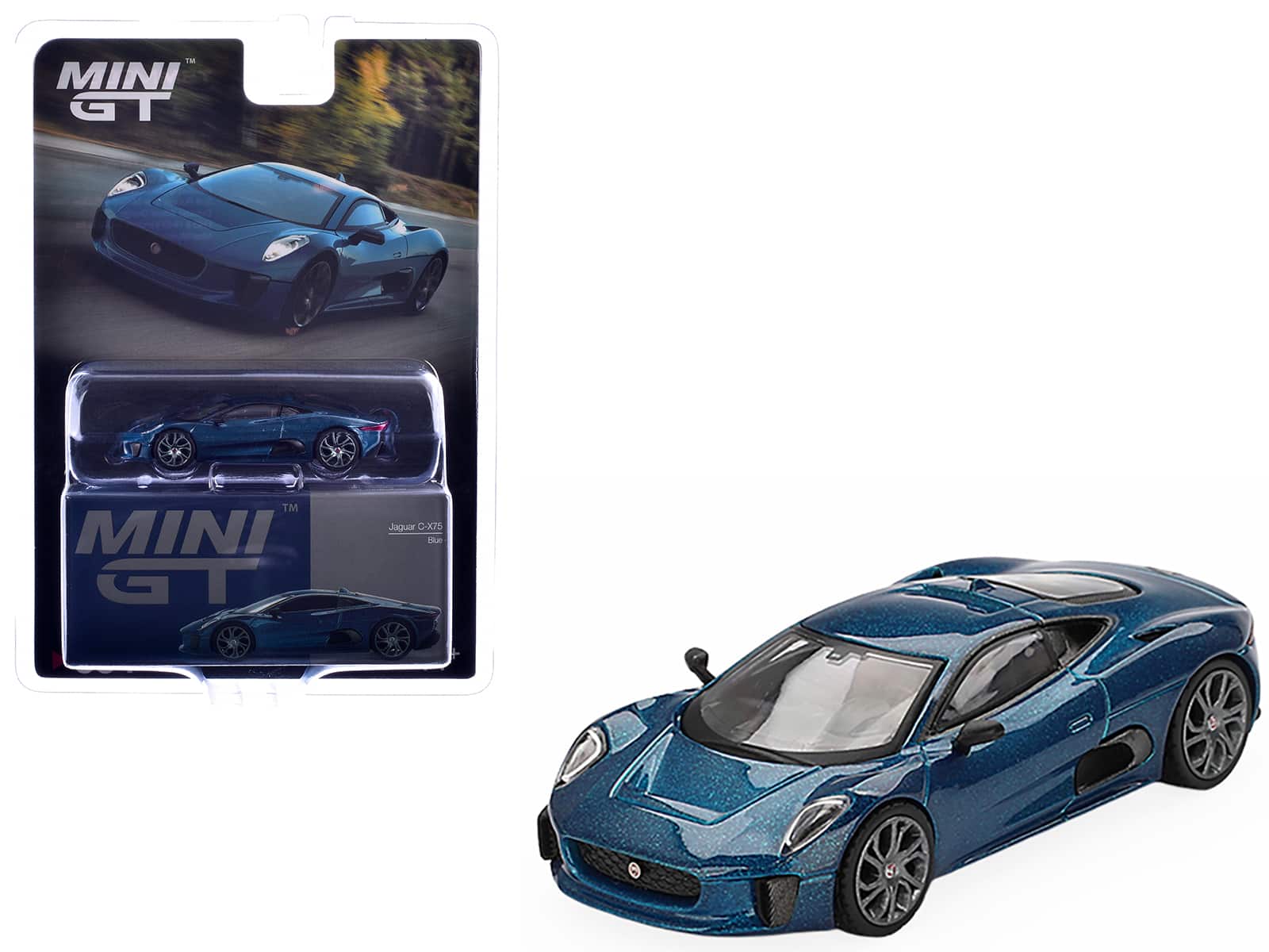 True Scale Miniatures - Jaguar C-X75 Blue Metallic Limited Edition 1/64 Diecast Model Car by Mini GT price history on PriceWatchPro