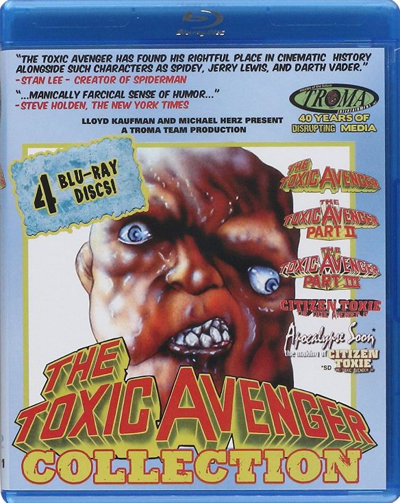  The Toxic Avenger Collection [Blu-ray] [4 Discs]