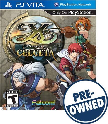 Front. XSEED Games - Ys: Memories of Celceta - PRE-OWNED.
