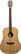 Front Standard. Washburn - Solid Wood Series 6-String Full-Size Dreadnought Acoustic Guitar - Natural.
