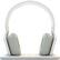 Front Standard. Beewi - Bluetooth Stereo Headphones with Hi-Fi Docking Station - White.