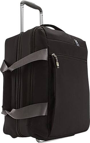 Angle Standard. Case Logic - 18" XN Urban Rolling Upright Bag - Black.