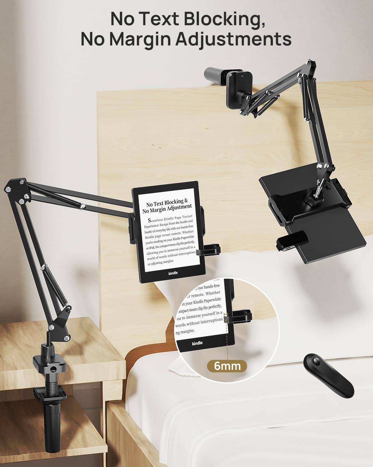 No Text Blocking, No Margin Adjustments

No Text Blocking, No Margin Adjustments

Sleek Kindle Page Turner

Experience: Escape the hustle of everyday life with our hands-free Kindle page turner remote. Whether you're reading on your Kindle Paperwhite or Kindle Oasis, our compact, clip-on remote fits perfectly, allowing you to immerse yourself in a world of words without interruptions or adjusting margins.

Our hands-free remote. Whether your Kindle Paperwhite or Kindle Oasis, our clip-on remote fits perfectly, allowing you to immerse yourself in a world of words without interruptions or adjusting margins.

6mm
