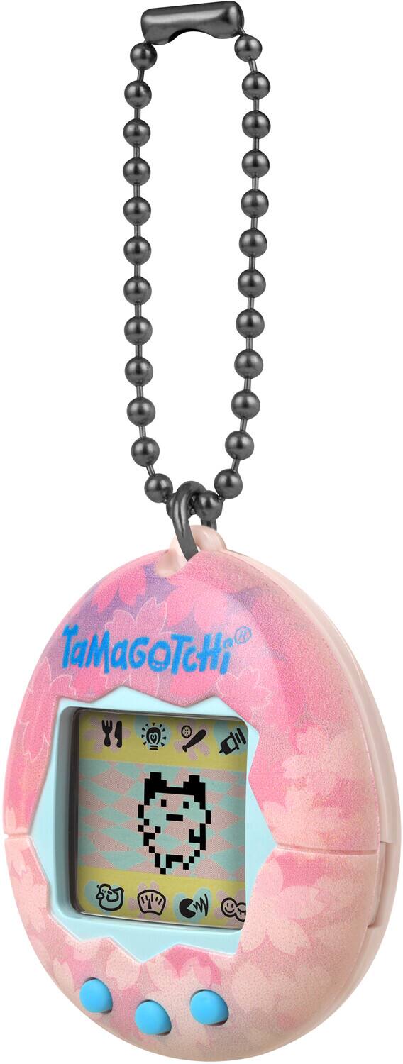 Alt View 1. Bandai - Bandai Namco - Tamagotchi - Original - Gen1 Sakura   - Collectibles - Multicolor.