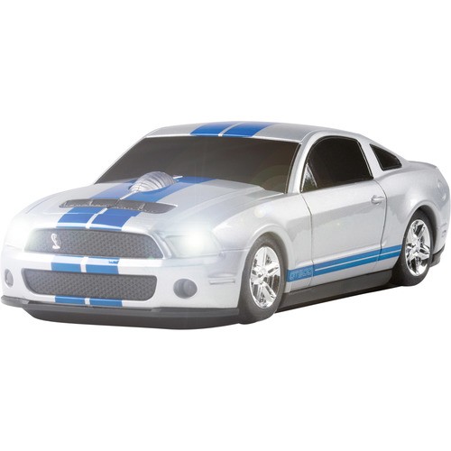  Road Mice - Shelby GT500 Series Car Mouse - Blue, Silver
